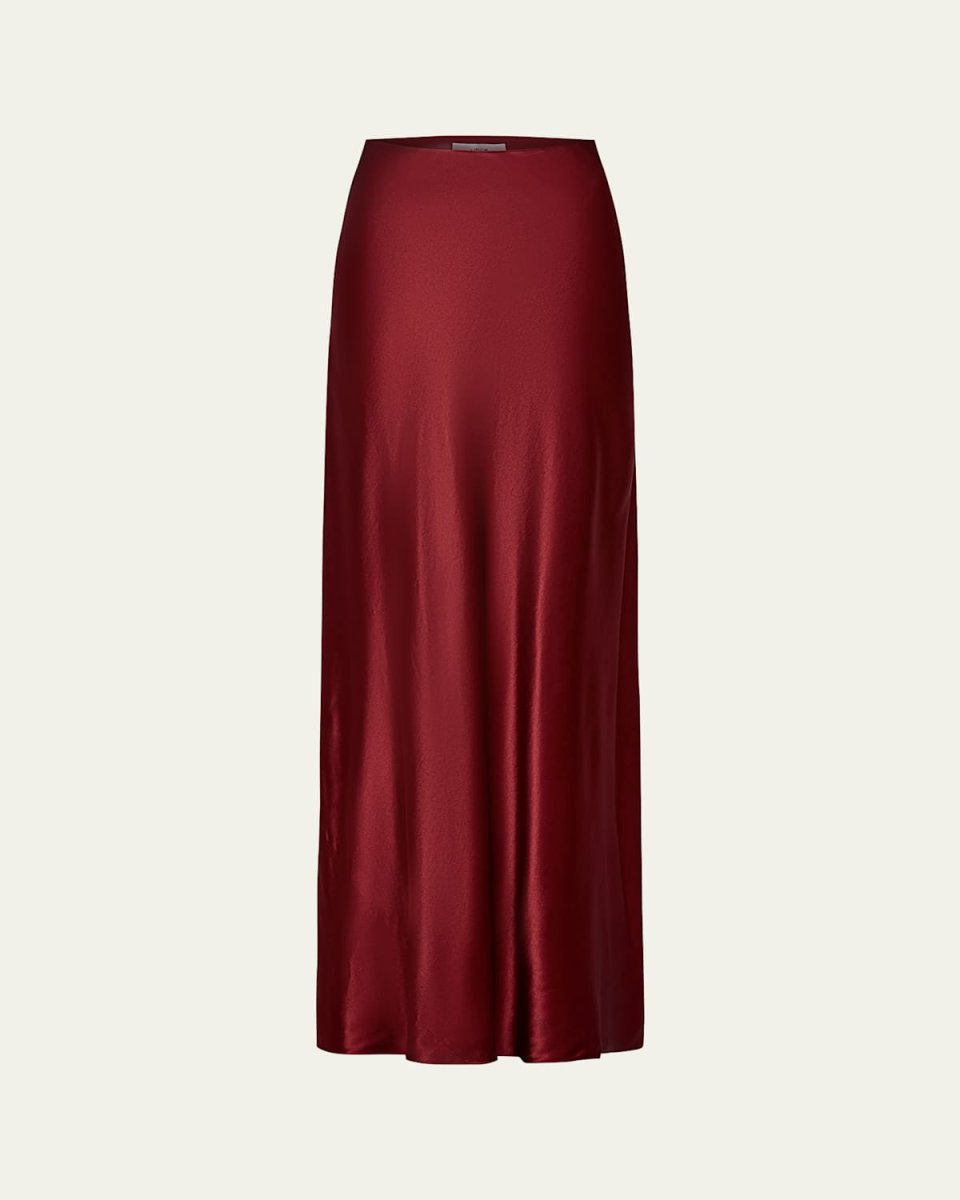 Satin Maxi Skirt